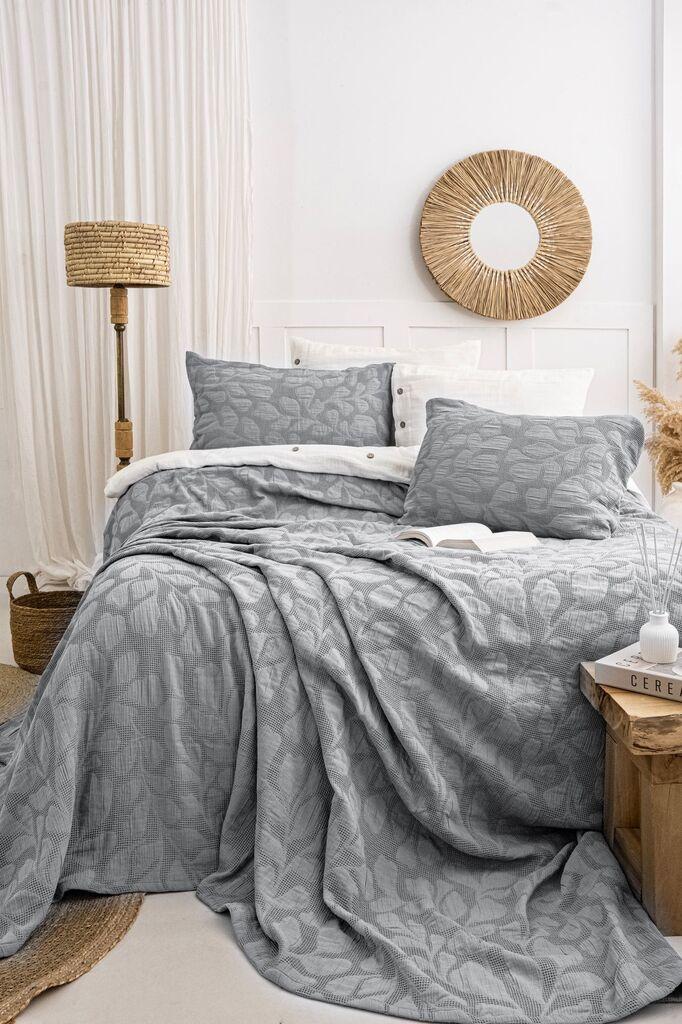 Комплет L'essentiel Maison Прекривки и навлаки за перници Bambi, 240x260 cm, антрацит