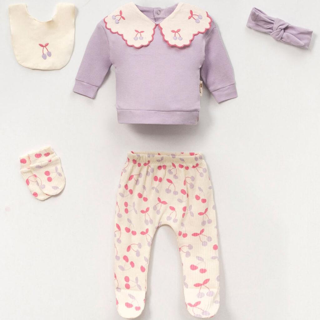 Комплет со цреши, 5-Делен