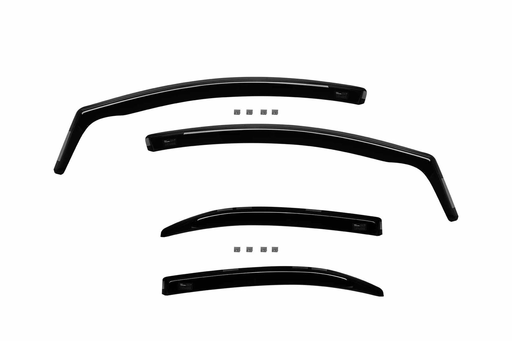 HEKO Комплет ветробрани Heko за Kia Rio 5 врати хечбек после 2011  4 бр.