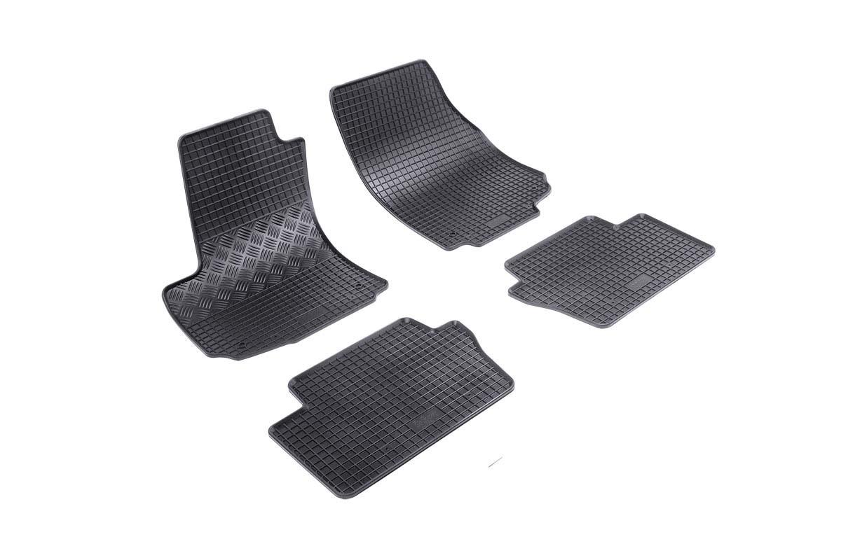 RIGUM Гумени патосници за Opel Zafira B по 2005 година 5 места 4 дела црни