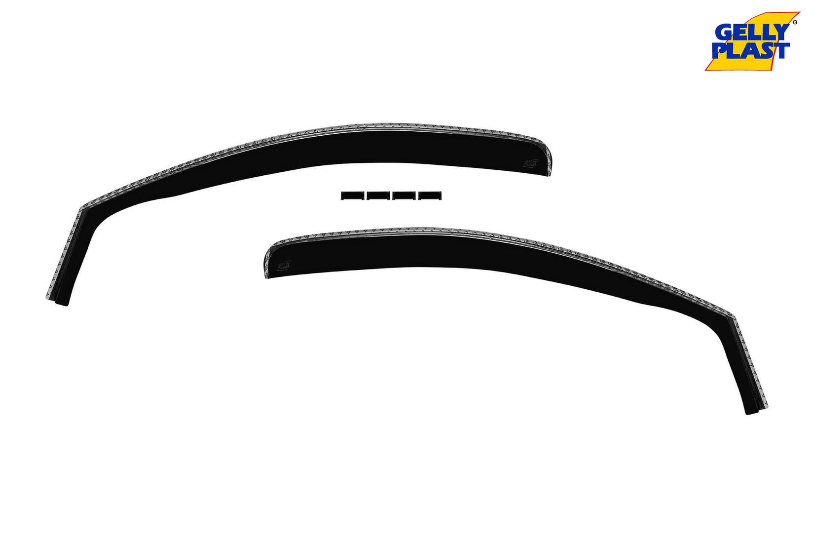 GELLYPLAST Предни ветробрани Gelly Plast за Opel Corsa C 2001-2006 со 5 врати, црни 2 бројки