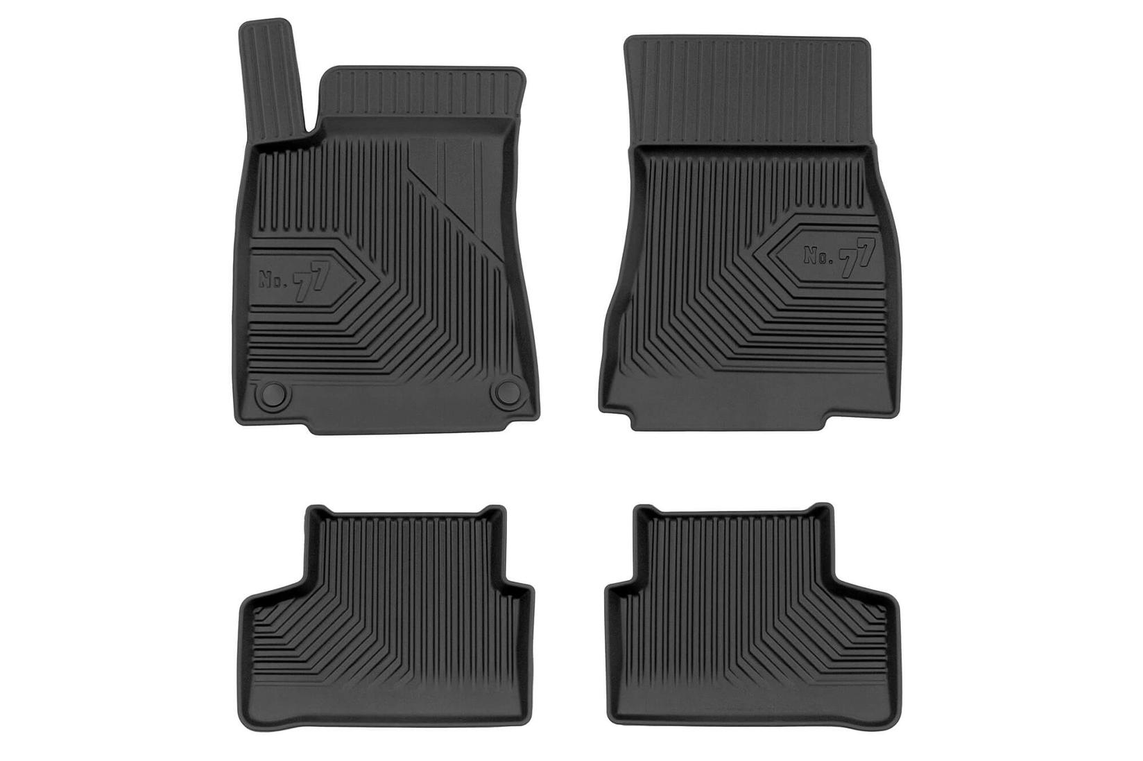 FROGUM 2.5D Гумени патосници модел 77 за Mercedes B класа W247 по 2018 година 4 дела црни