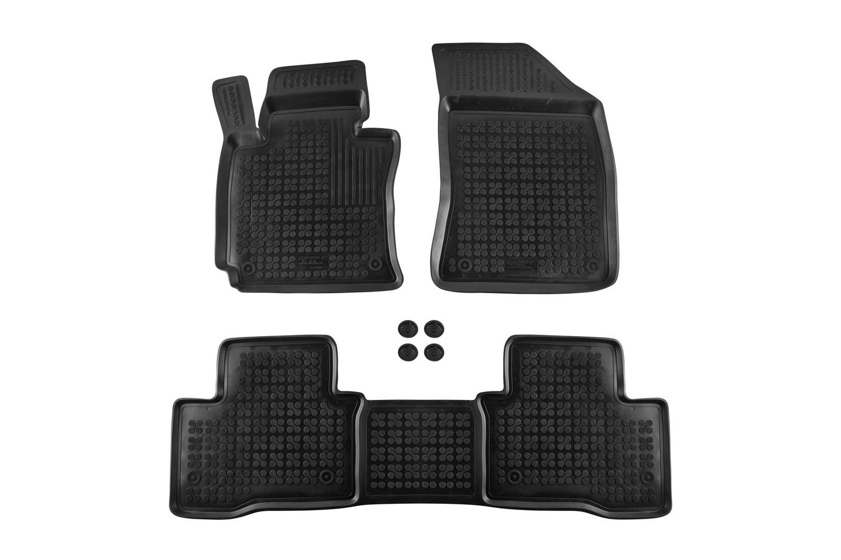 REZAW-PLAST Гумени патосници за Ssangyong Tivoli XLV по 2015 година 3 дела црни