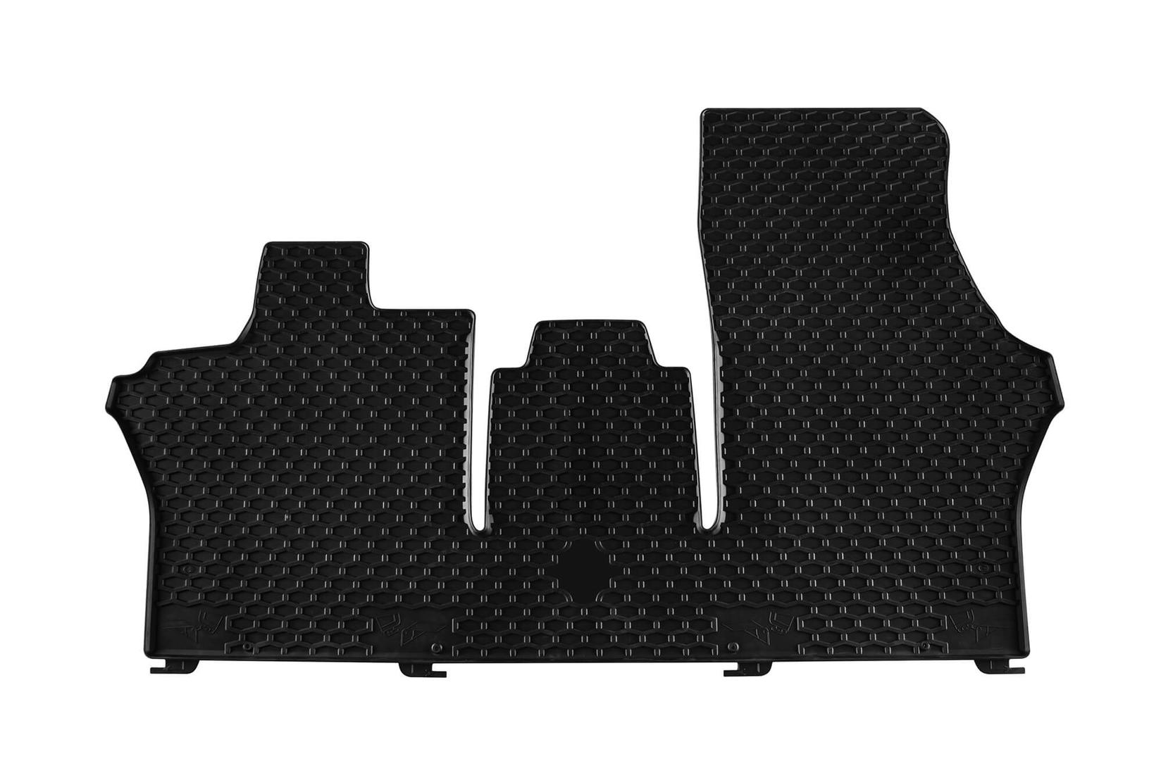 GUMARNY ZUBRI Гумена Патосница за VW ID.Buzz Cargo по 2022 година 1 дел црна