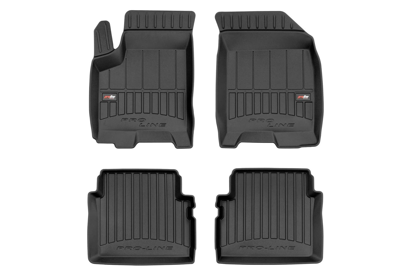 FROGUM 3D Гумени патосници за Chevrolet Aveo II 2007-2011 4 дела црни