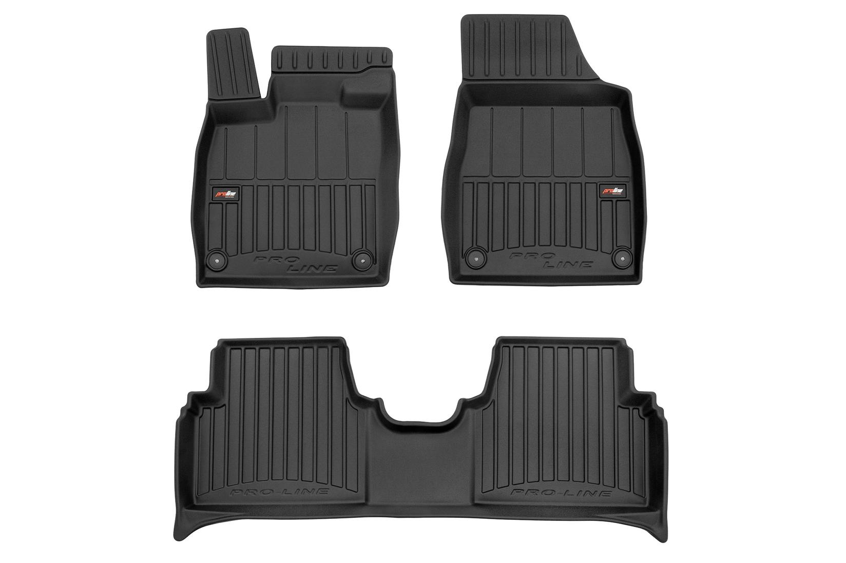 FROGUM 3D Гумени патосници за VW ID.3 по 2019 година 4 дела црни