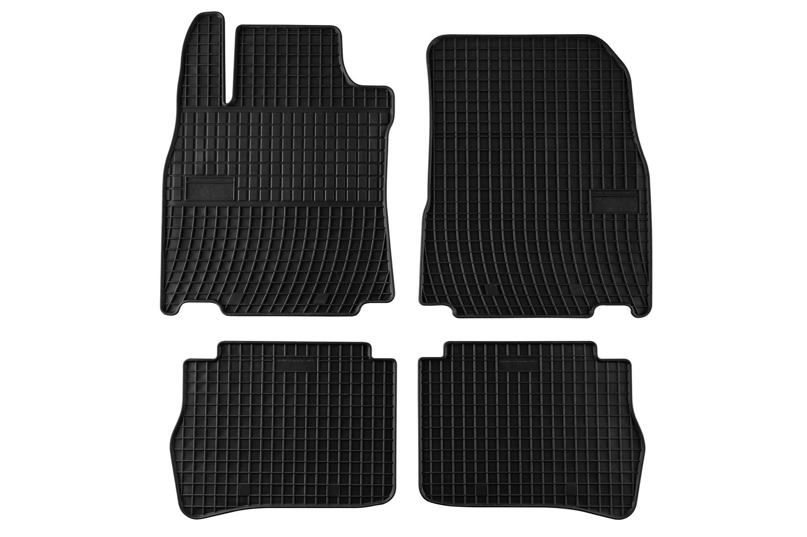 FROGUM Гумени патосници за Nissan Tiida 2004-2012 4 дела црни