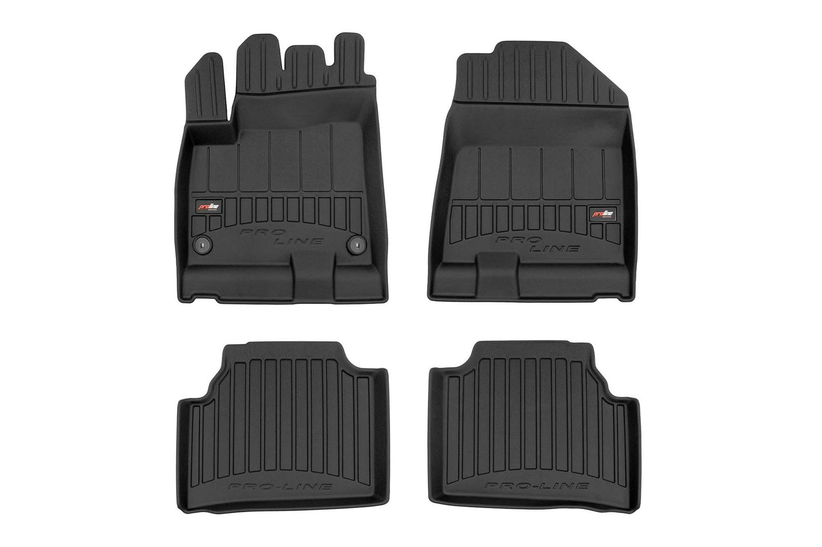 FROGUM 3D Гумени патосници за KIA E-Niro по 2018 година 4 дела црни