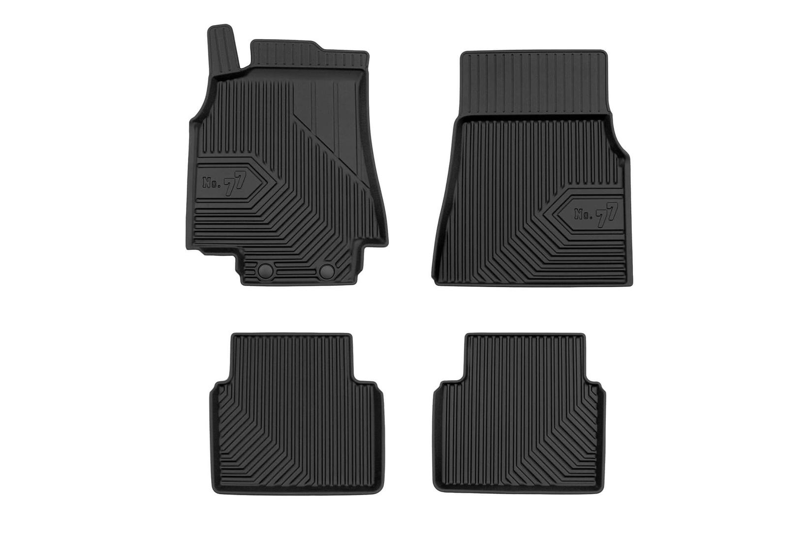 FROGUM 2.5D Гумени патосници модел 77 за Mercedes B класа W245 2005-2011 4 дела црни