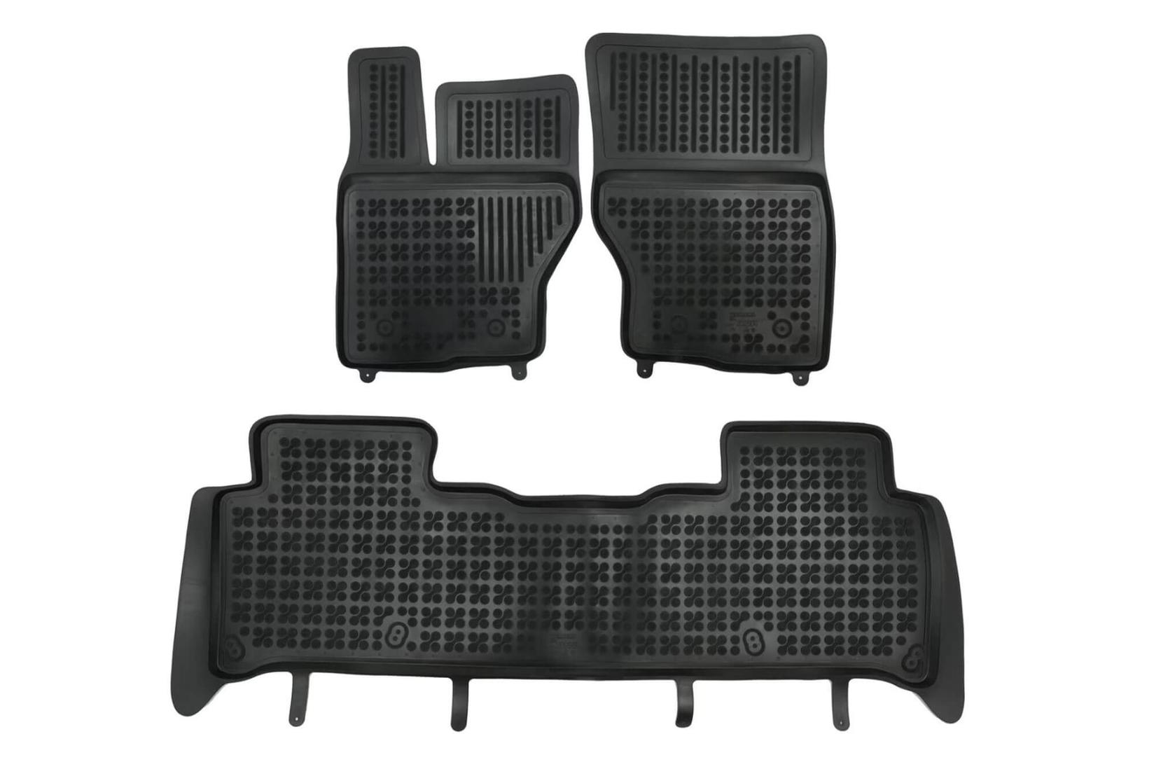REZAW-PLAST Гумени патосници за Range Rover IV 2012-2022 3 дела црни