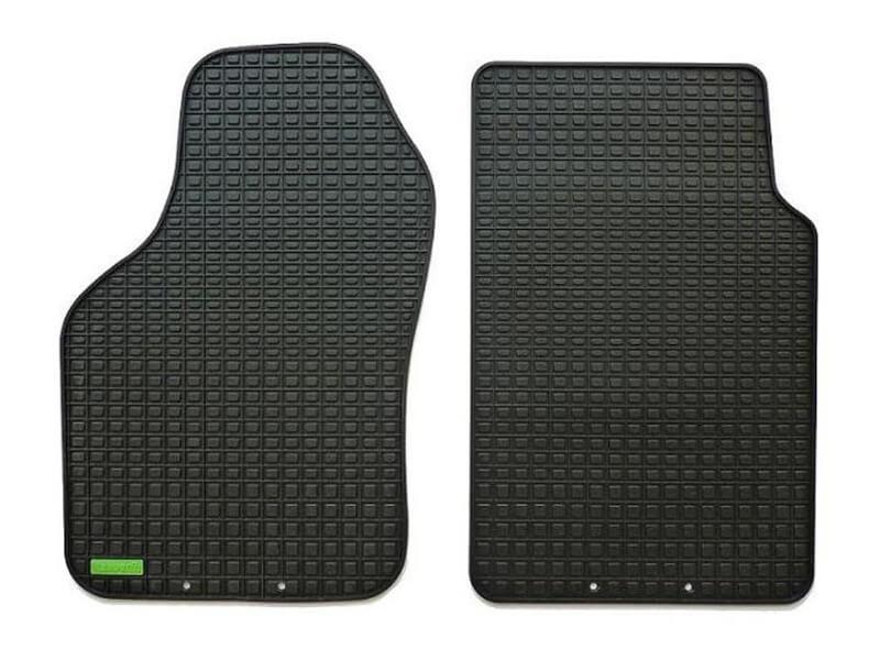 GUMARNY ZUBRI Универзални Гумени патосници серија FIT 5 RubberGAMAfit од 2 дела предни црни