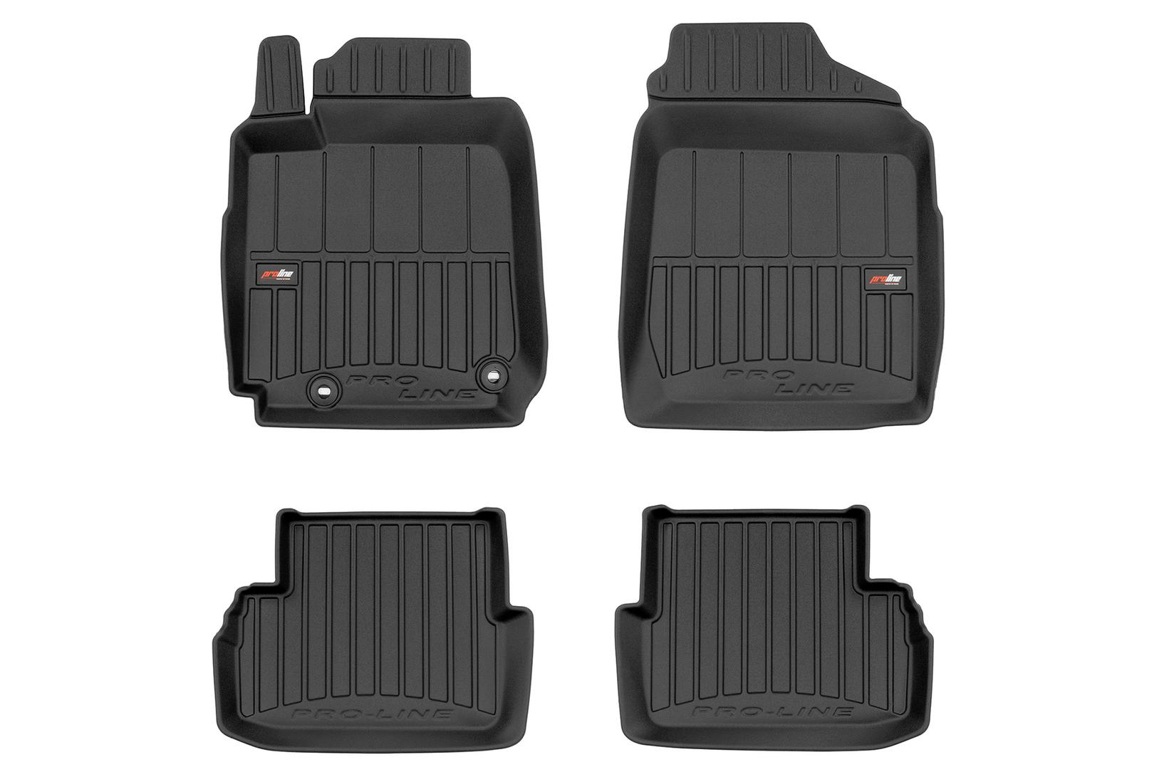 FROGUM 3D Гумени патосници за Toyota Celica VII 1999-2005 4 дела црни