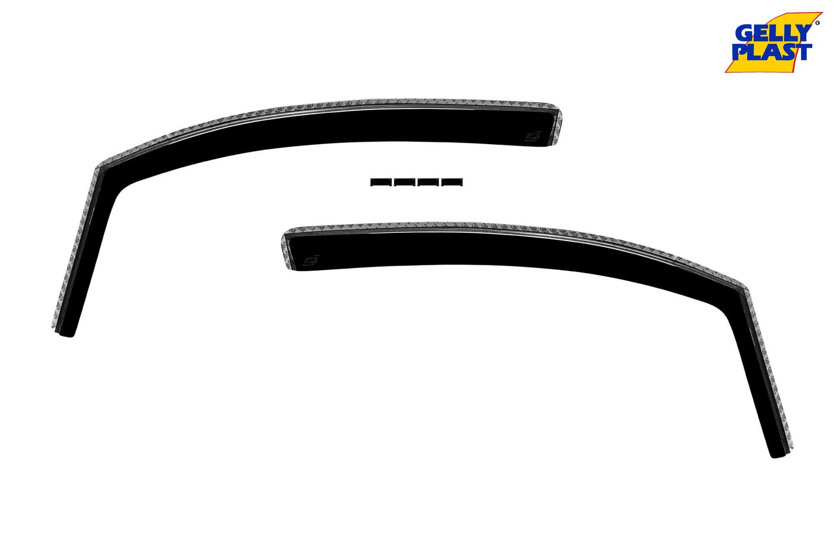 GELLYPLAST Предни ветробрани Gelly Plast за Chevrolet Matiz 2005-2009, црни 2 бројки