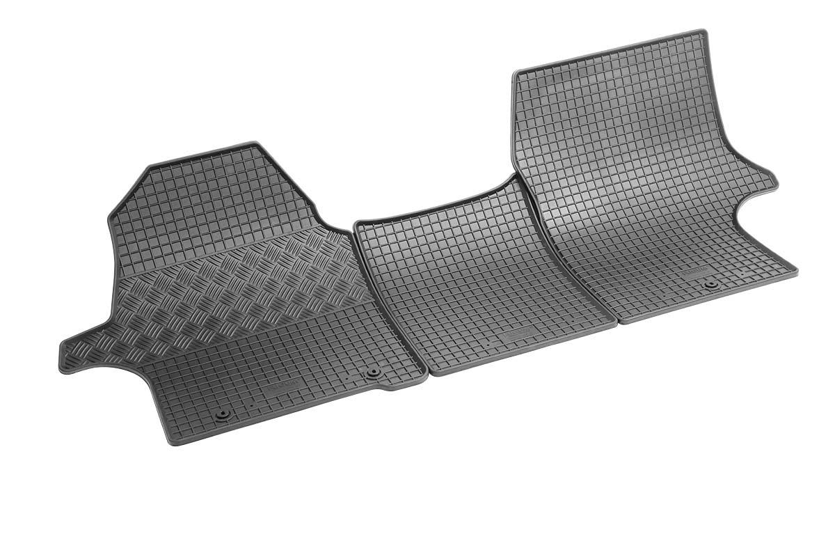 RIGUM Гумени патосници за Hyundai H350 по 2015 година 4 дела црни