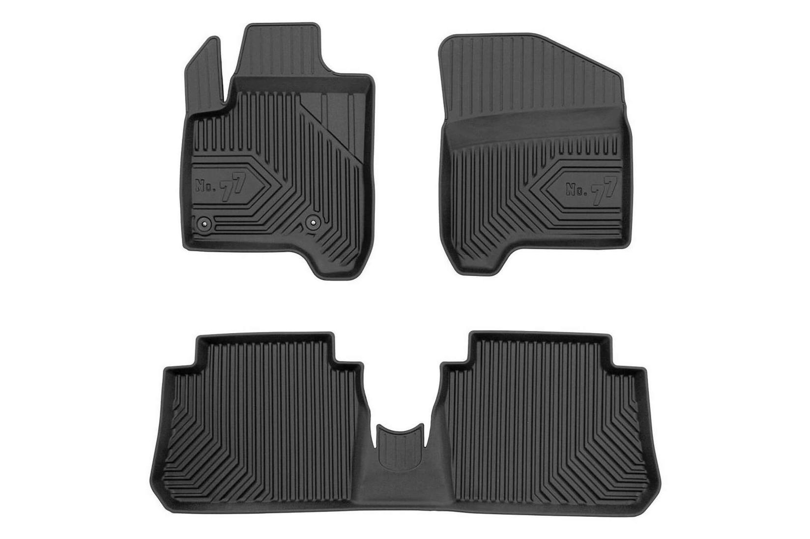 FROGUM 2.5D Гумени патосници модел 77 за Citroen C3 Picasсо 2008-2017 4 дела црни