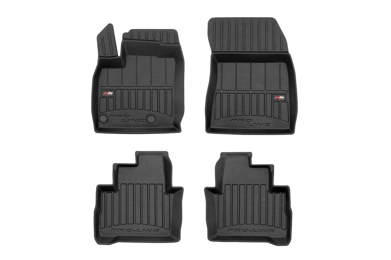 FROGUM 3D Гумени патосници за Nissan Qashqai по 2021 година 4 дела црни