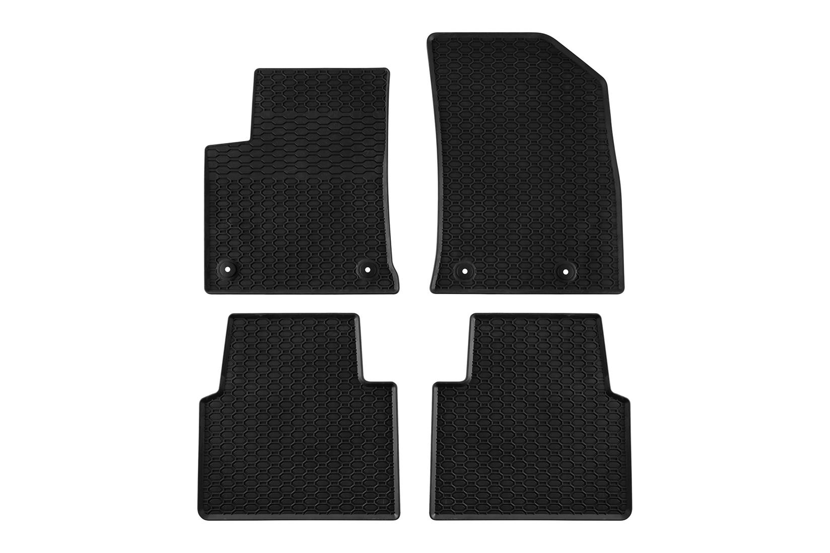 GEYER & HOSAJA Гумени патосници за Opel Crossland X по 2017 година 4 дела црни