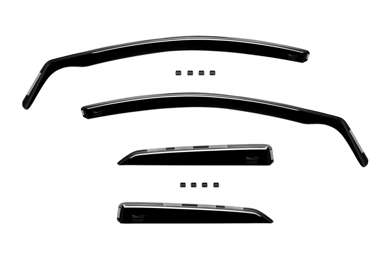 HEKO Комплет ветробрани Heko за Honda Civic VIII 5 врати хечбек 2006-2012 4 бр.