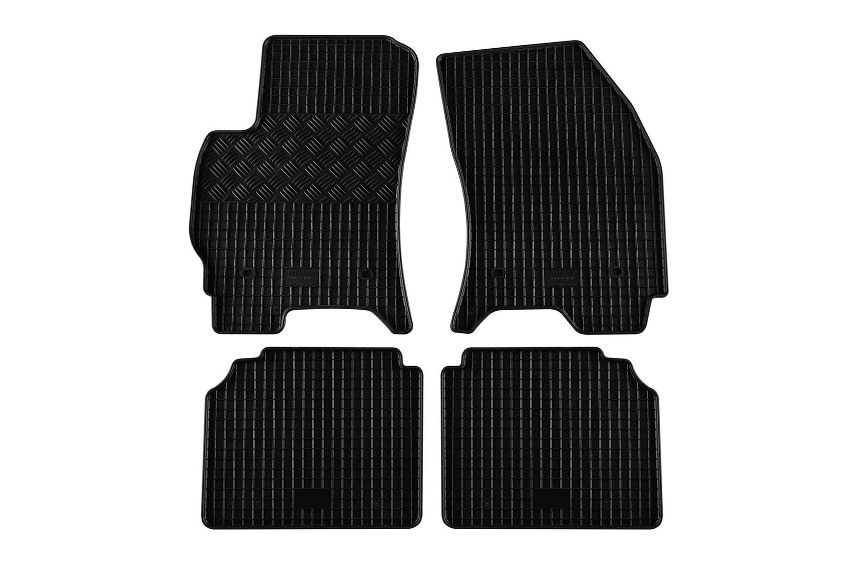 RIGUM Гумени патосници за Ford Mondeo 2000-2007 4 дела црни