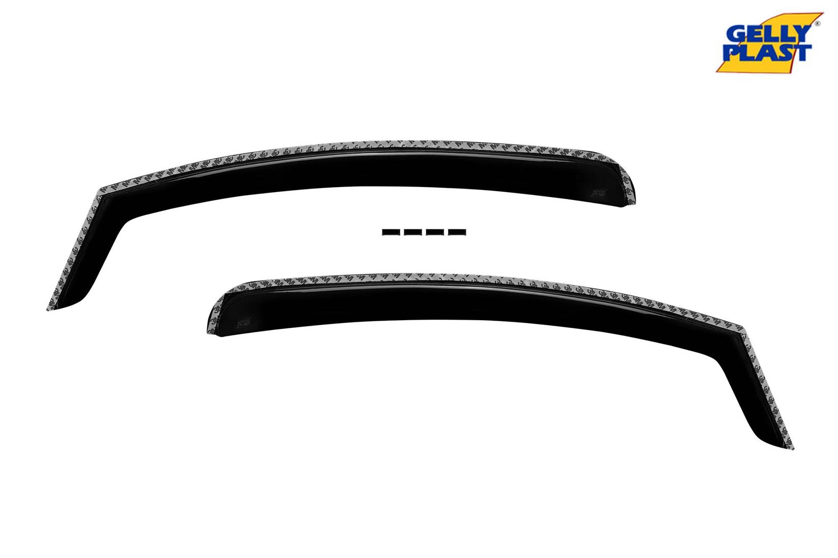 GELLYPLAST Предни ветробрани Gelly Plast за Citroen C3 2002-2009 со 3 врати, црни 2 бројки