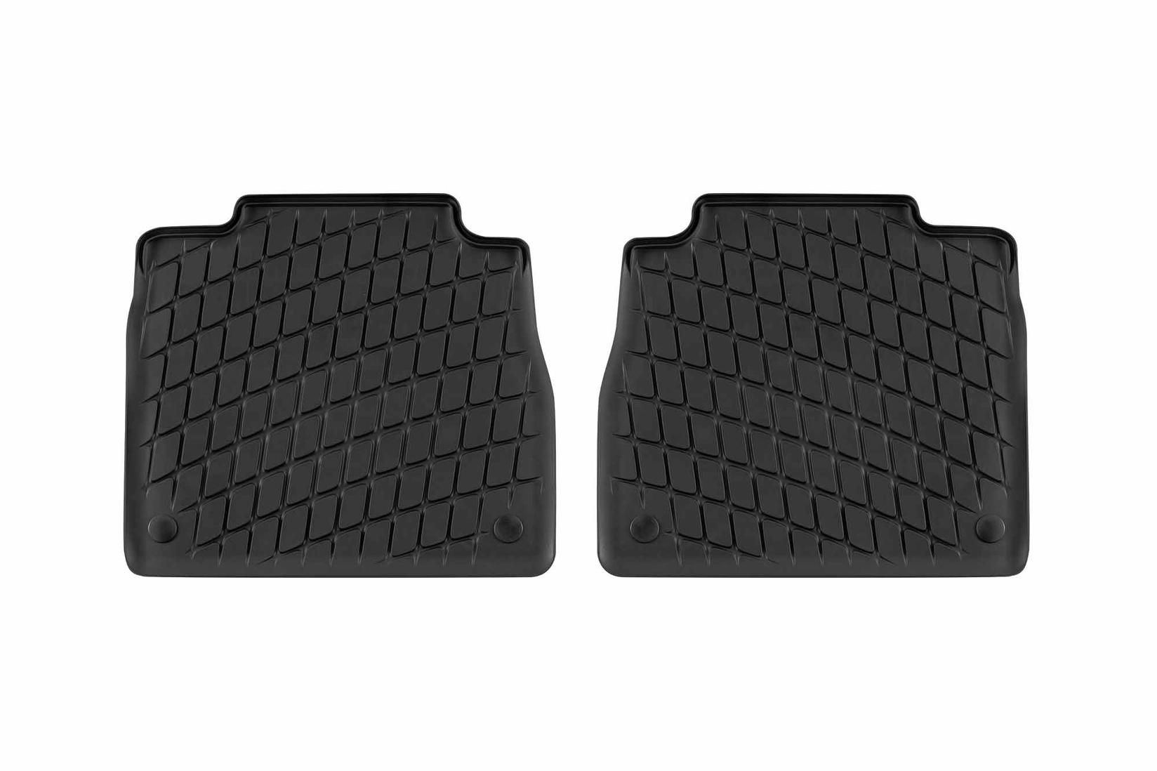 MERCEDES-BENZ Гумени патосници за Mercedes GLS X167 по 2020 година задни 2 бројки црни