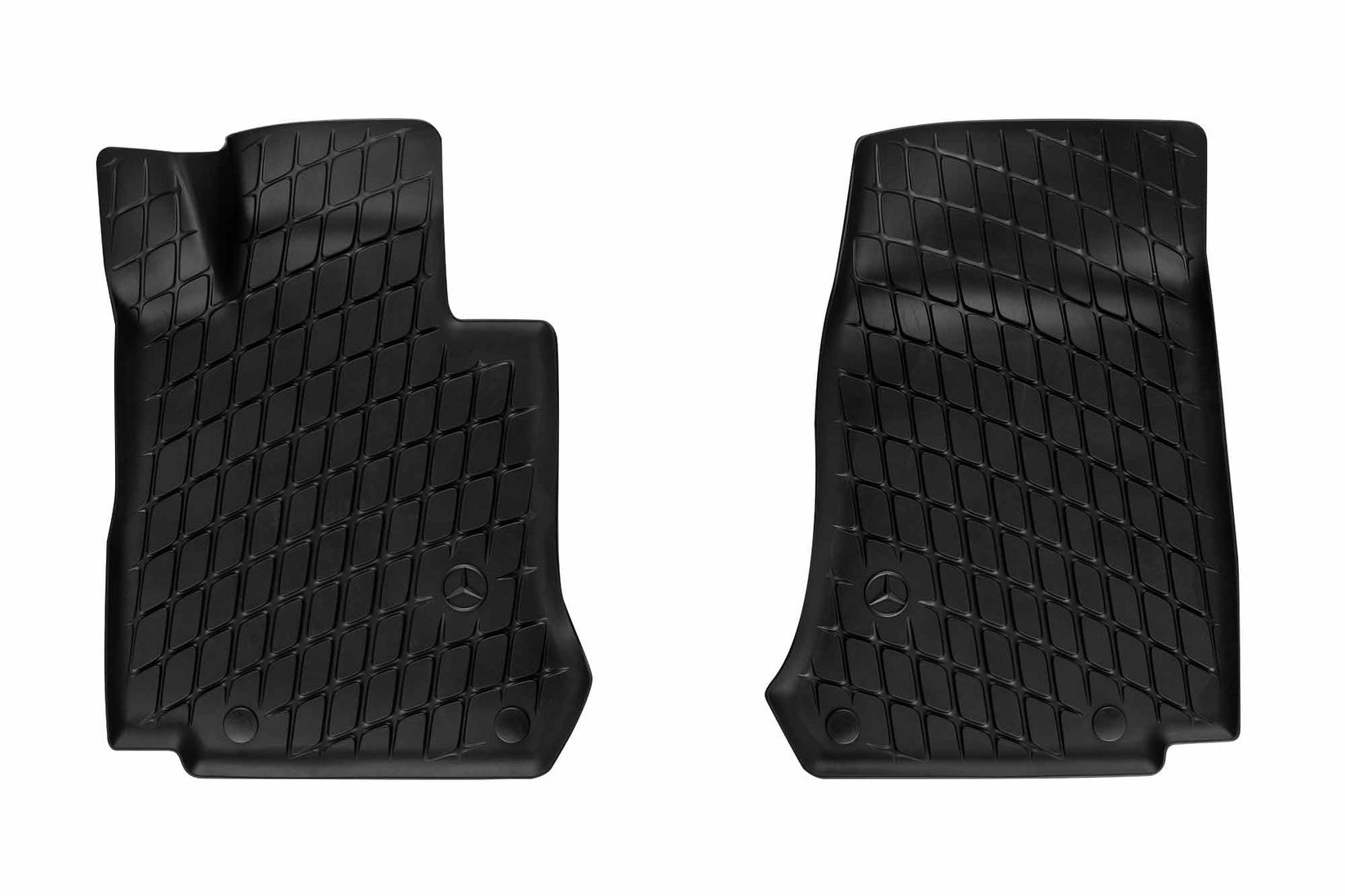 MERCEDES-BENZ 3D Гумени патосници за Mercedes GLC X253 GLC купе C253 по 2015 година предни 2 бројки црни
