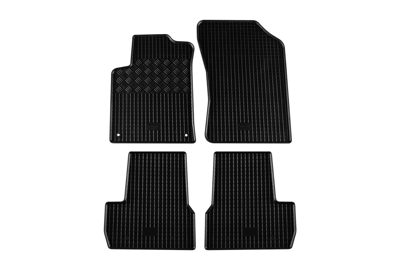 RIGUM Гумени патосници за Citroen C3 DS3 2010-2016 4 дела црни