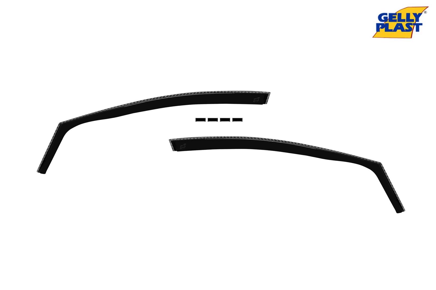 GELLYPLAST Предни ветробрани Gelly Plast за Kia Ceed SW 2012-2018, црни 2 бројки