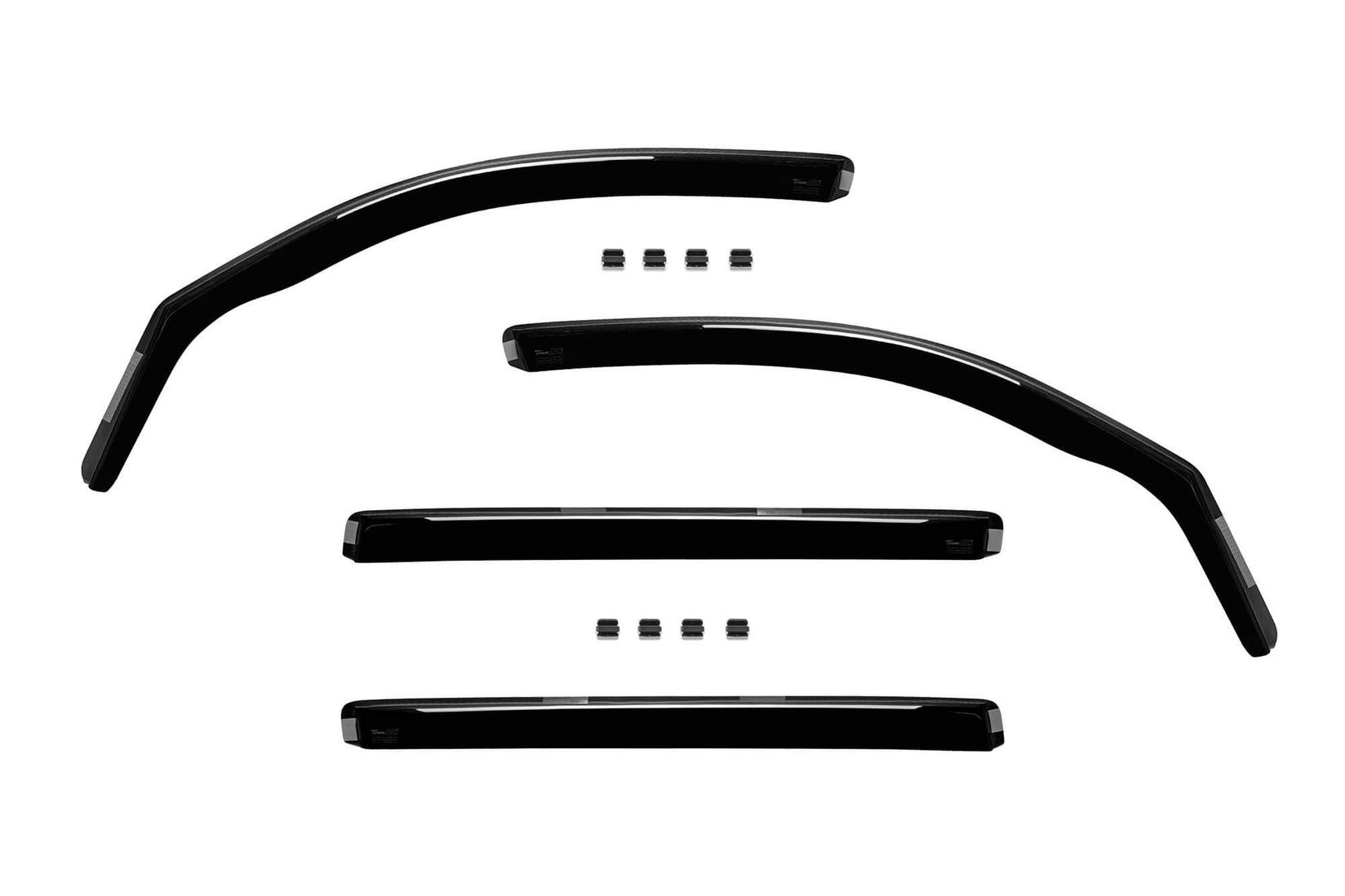 HEKO Комплет ветробрани Heko за BMW X7 G07 по 2018 , затемнети, 4 бројки