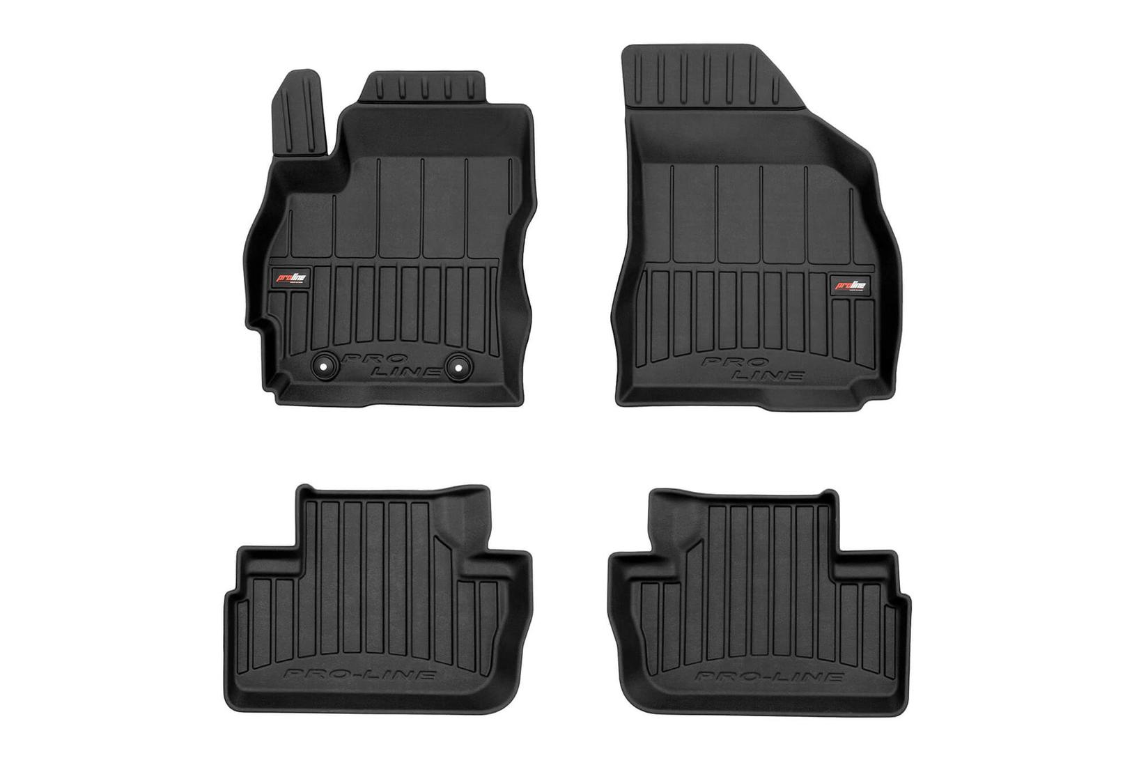 FROGUM 3D Гумени патосници за Mazda Premacy 2005-2010 4 дела црни