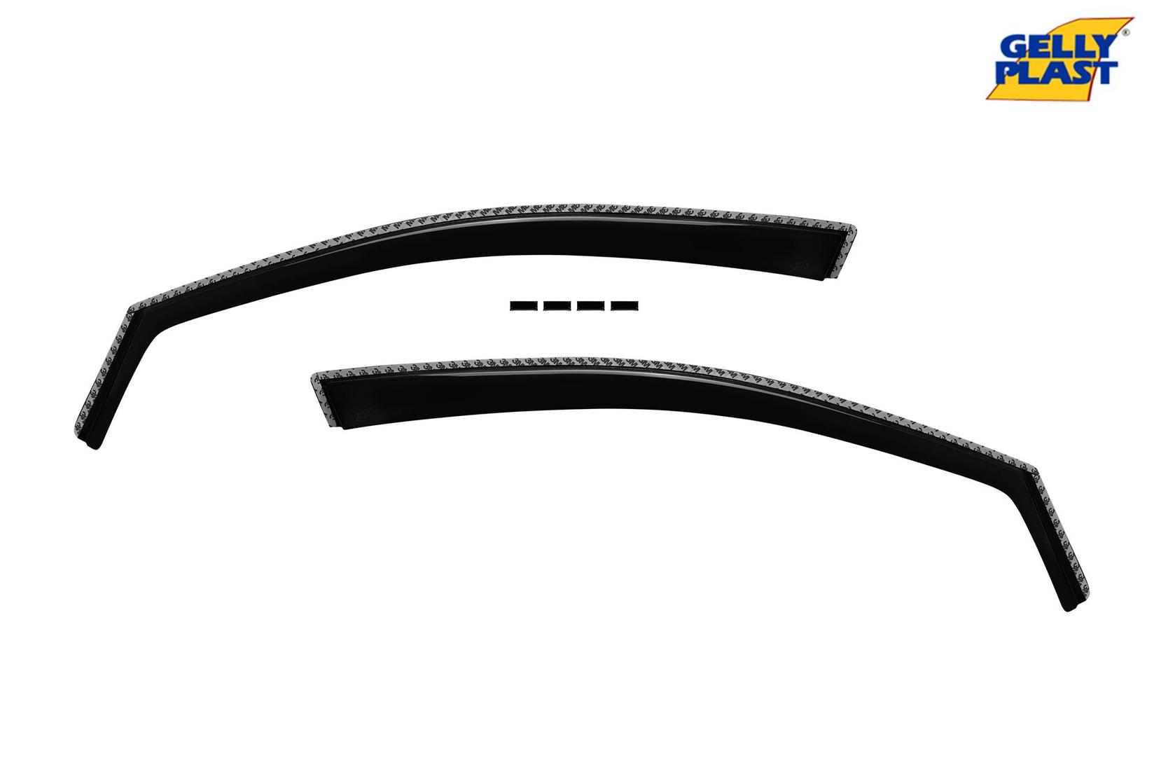 GELLYPLAST Предни ветробрани Gelly Plast за OPEL Astra H 4 врати 2004-2009, 2 бр., црни