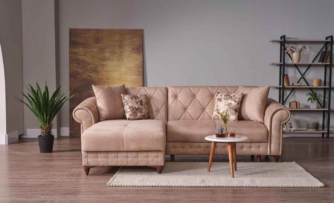 МЕБЕЛ ВИ Аголна гарнитура ибиза крем