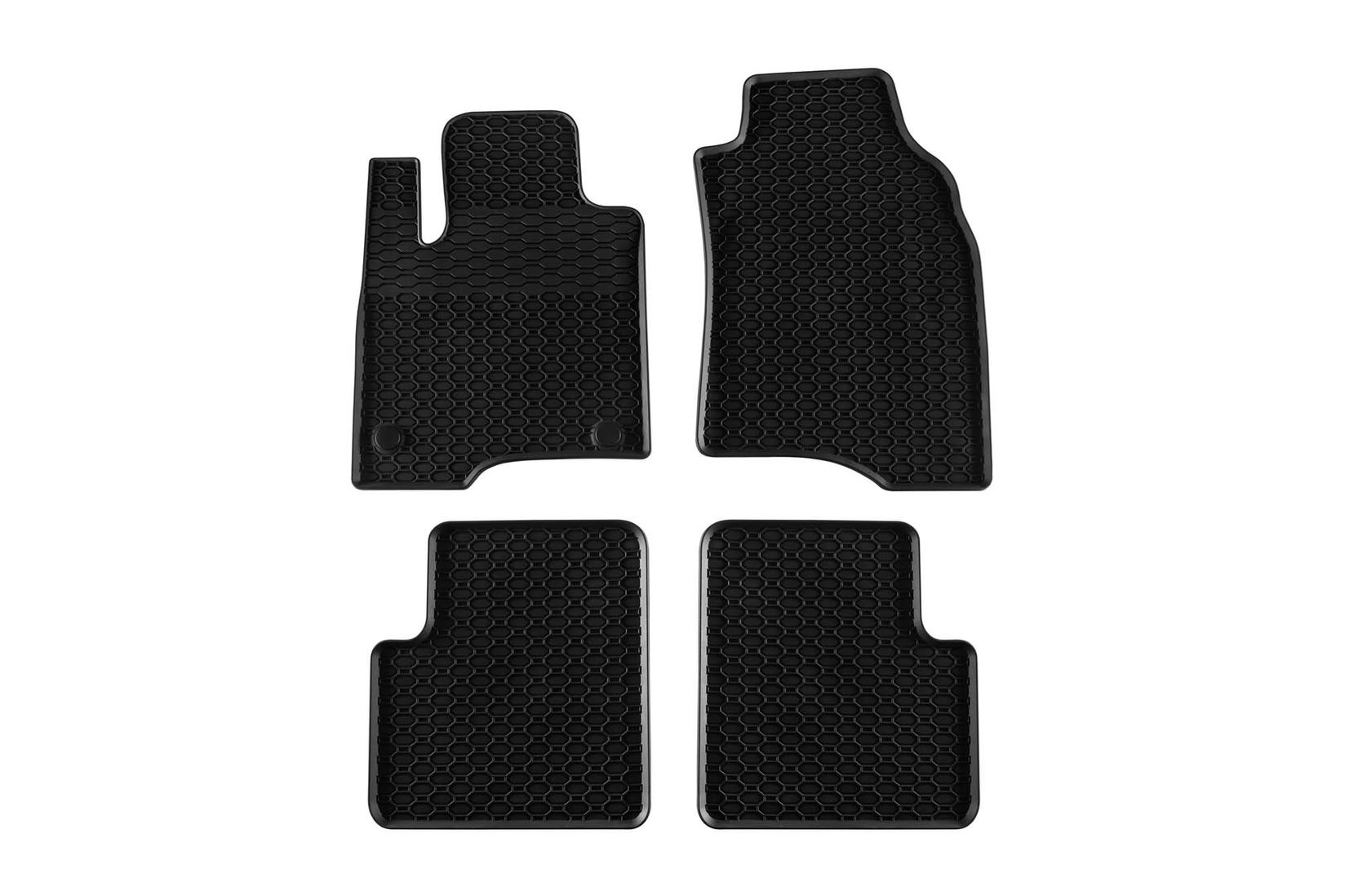 GEYER & HOSAJA Гумени патосници за Fiat Panda по 2012 година 4 дела црни