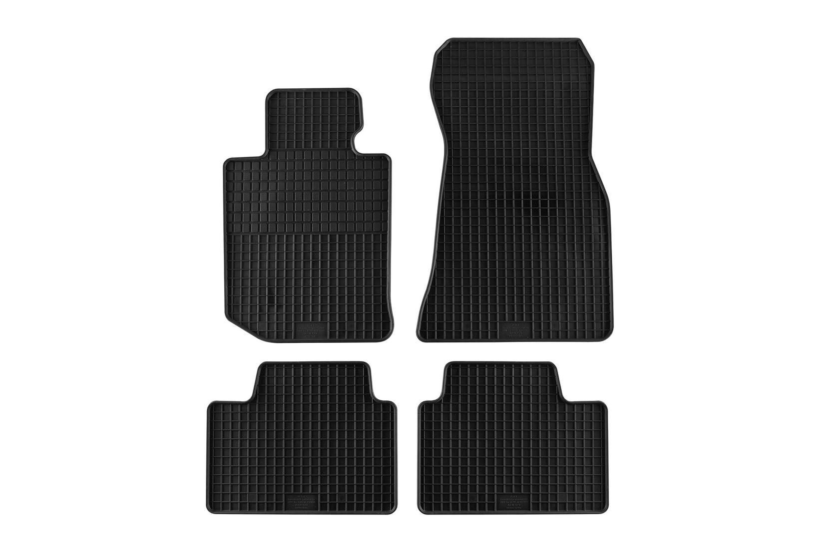 PETEX Гумени патосници за BMW серија 3 G20 седан G21 караван по 2019 година 4 дела црни