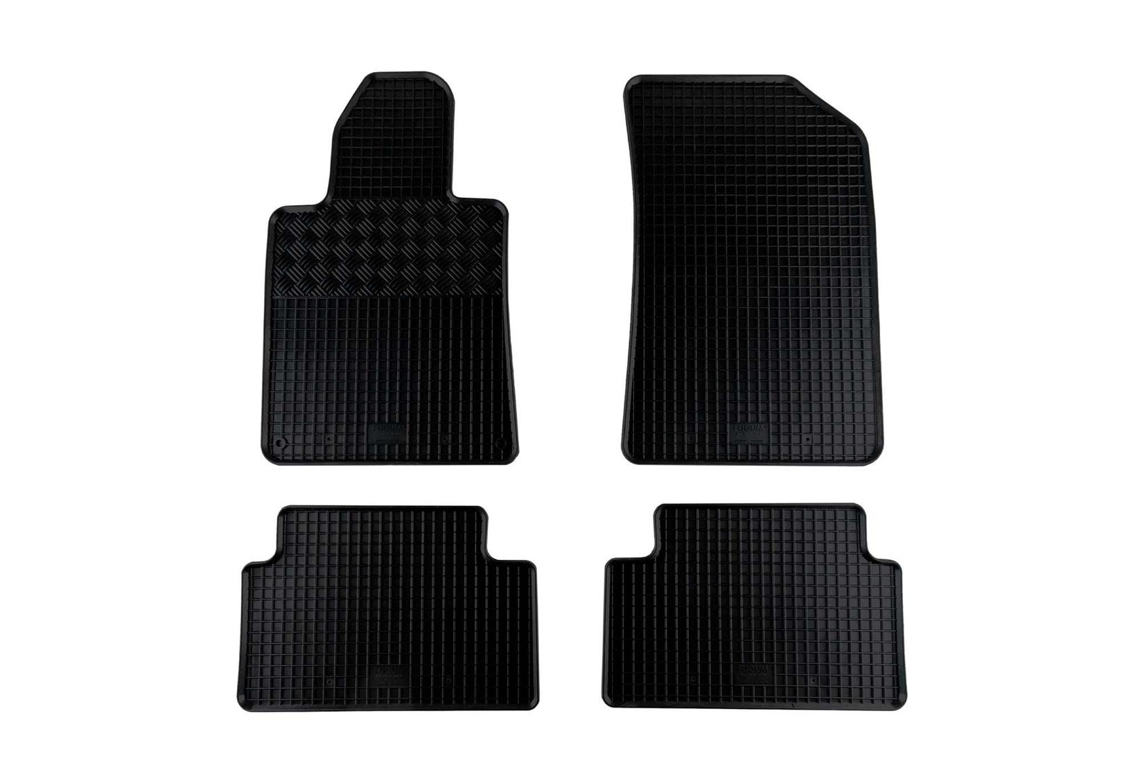 RIGUM Гумени патосници за Peugeot 508 седан SW по 2011 година 4 дела црни