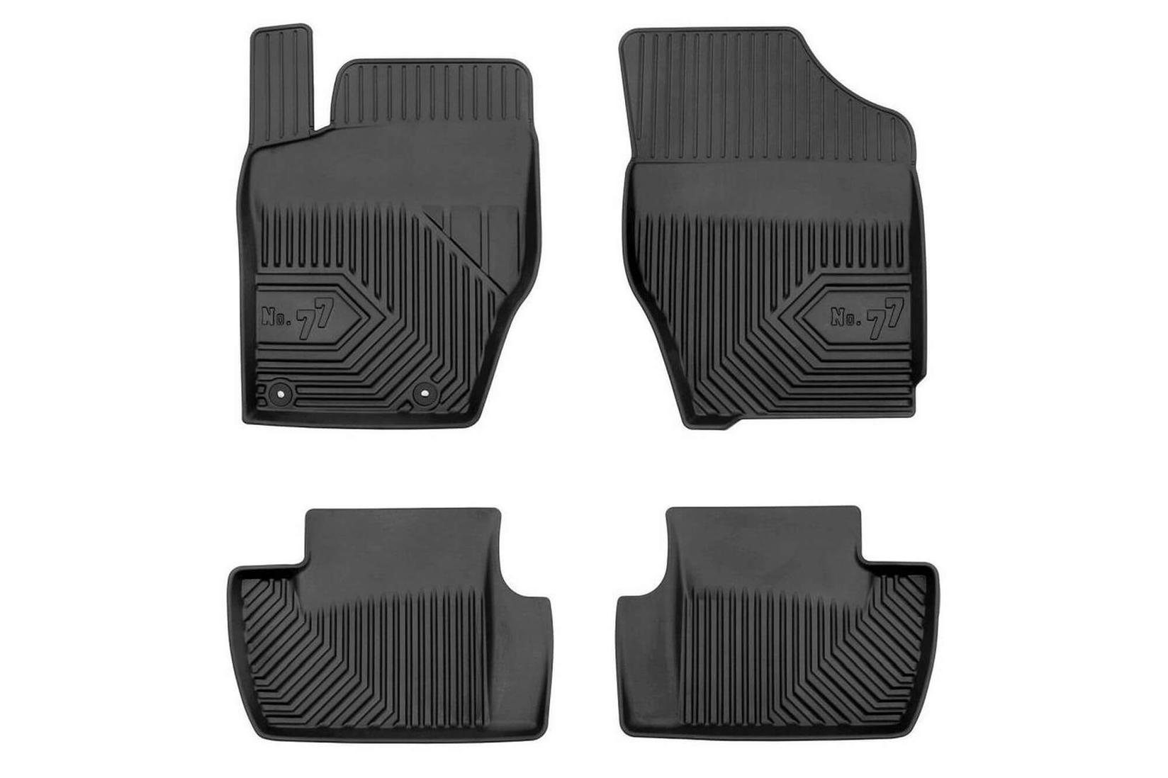 FROGUM 2.5D Гумени патосници модел 77 за Citroen C4 2004-2010 4 дела црни