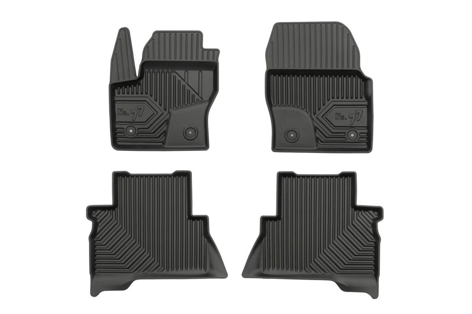 FROGUM 2.5D Гумени патосници модел 77 за Ford Kuga 2013-2019 4 дела црни