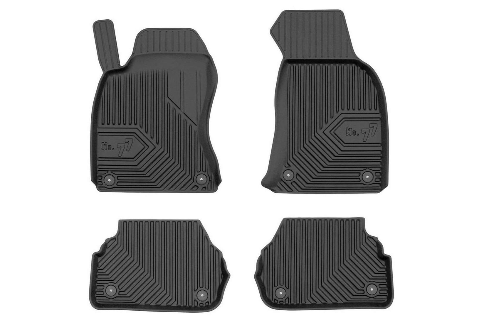 FROGUM 2.5D Гумени патосници модел 77 за Audi A6 C5 Allroad 1999-2006 4 дела црни