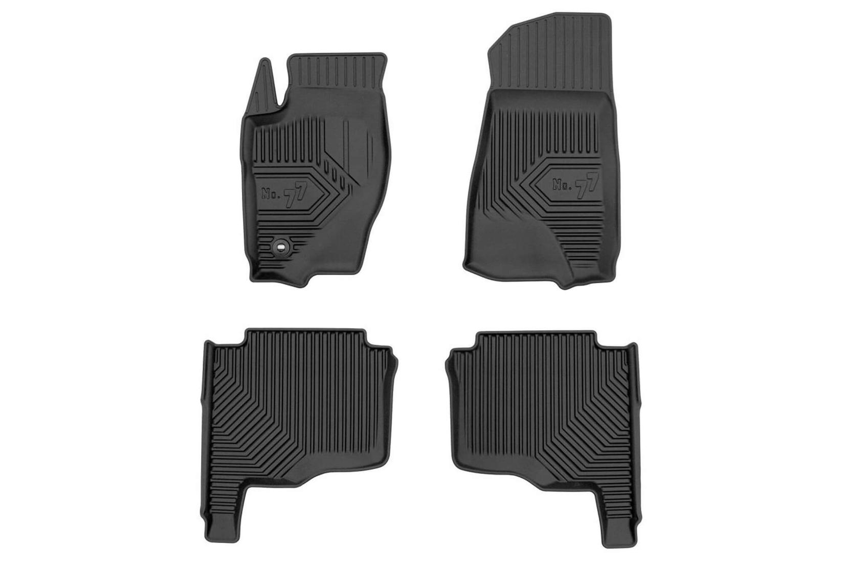 FROGUM 2.5D Гумени патосници модел 77 за Jeep Grand Cherokee 2004-2010 4 дела црни