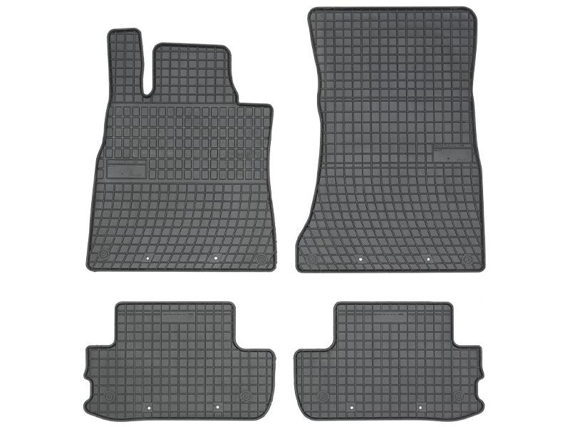 FROGUM Гумени патосници за Mercedes S класа C217 купе по 2013 година 4 дела црни