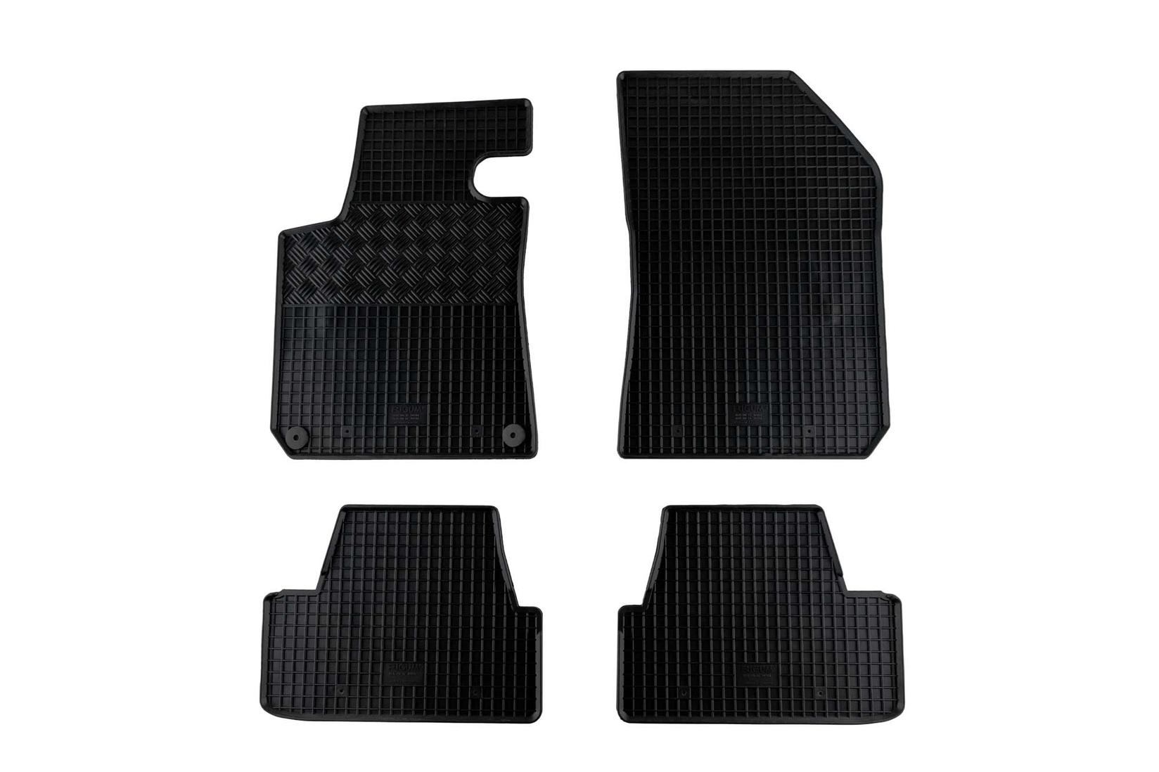 RIGUM Гумени патосници за Peugeot 308 по 2013 година 4 дела црни