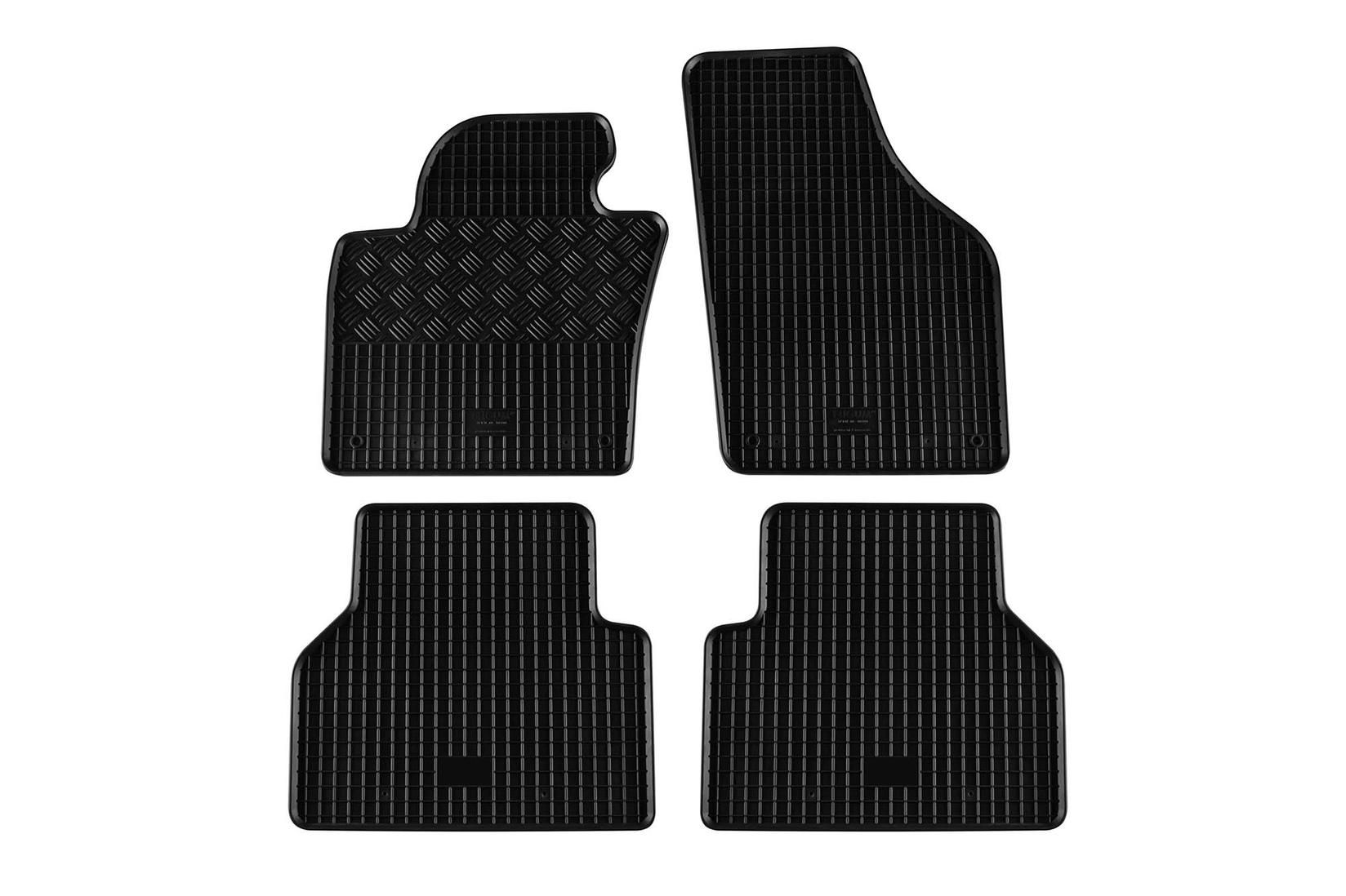 RIGUM Гумени патосници за Volkswagen Tiguan 2008-2011 4 дела црни