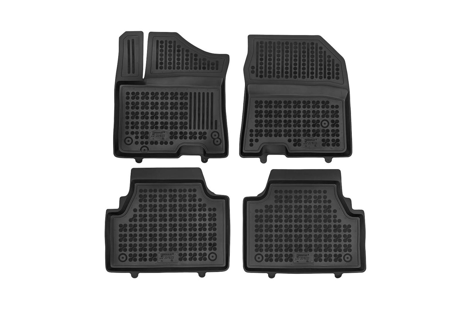 REZAW-PLAST Гумени патосници за Volkswagen Taigo по 2021 година 4 дела црни