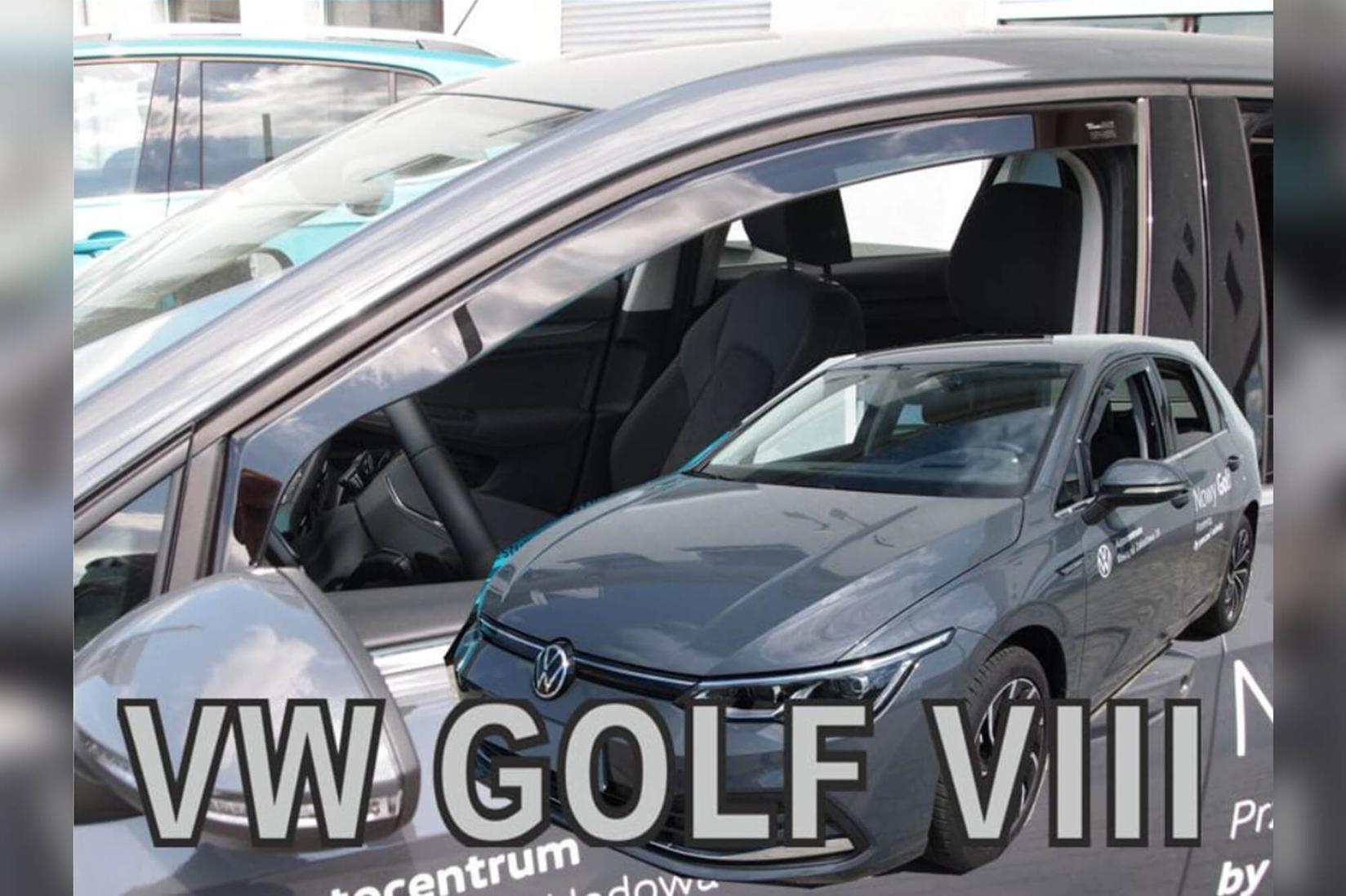 HEKO Предни ветробрани за Volkswagen Golf VIII хечбек по 2020 година со 5 врати, затемнети, 2 бројки