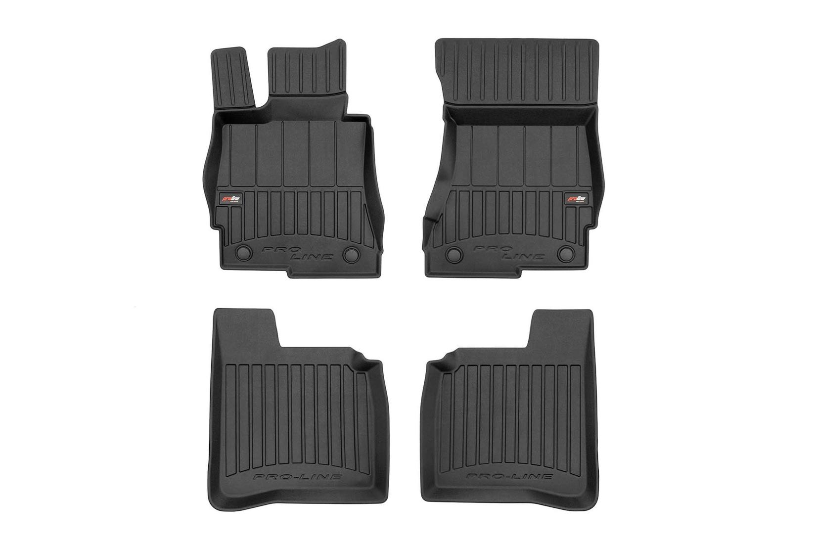 FROGUM 3D Гумени патосници за Mercedes S класа W221 долга верзија 2005-2013 4 дела црни