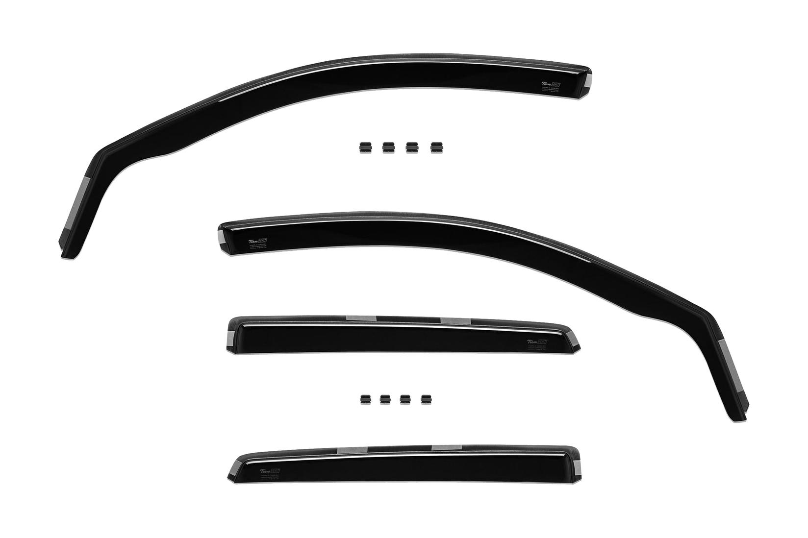 HEKO Комплет ветробрани Heko за Mitsubishi ASX 5 врати после 2010  4 бр.