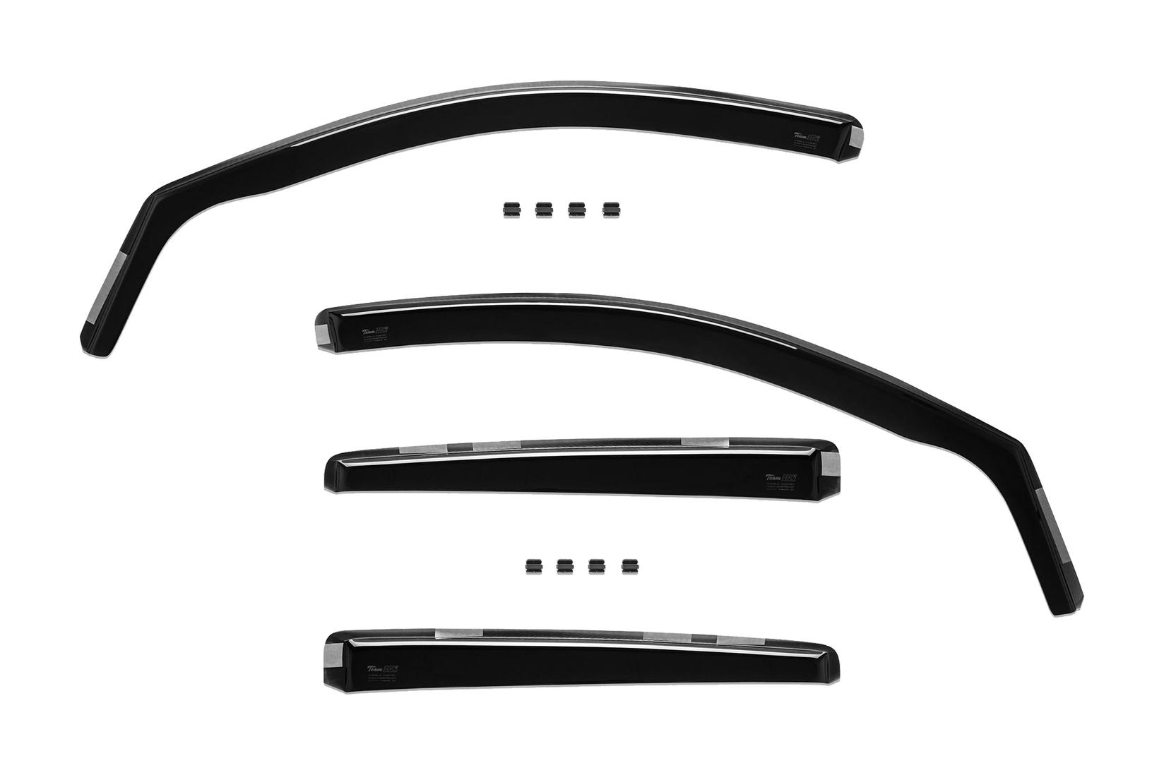 HEKO Комплет ветробрани Heko за Renault Koleos 5 врати после 2008  4 бр.