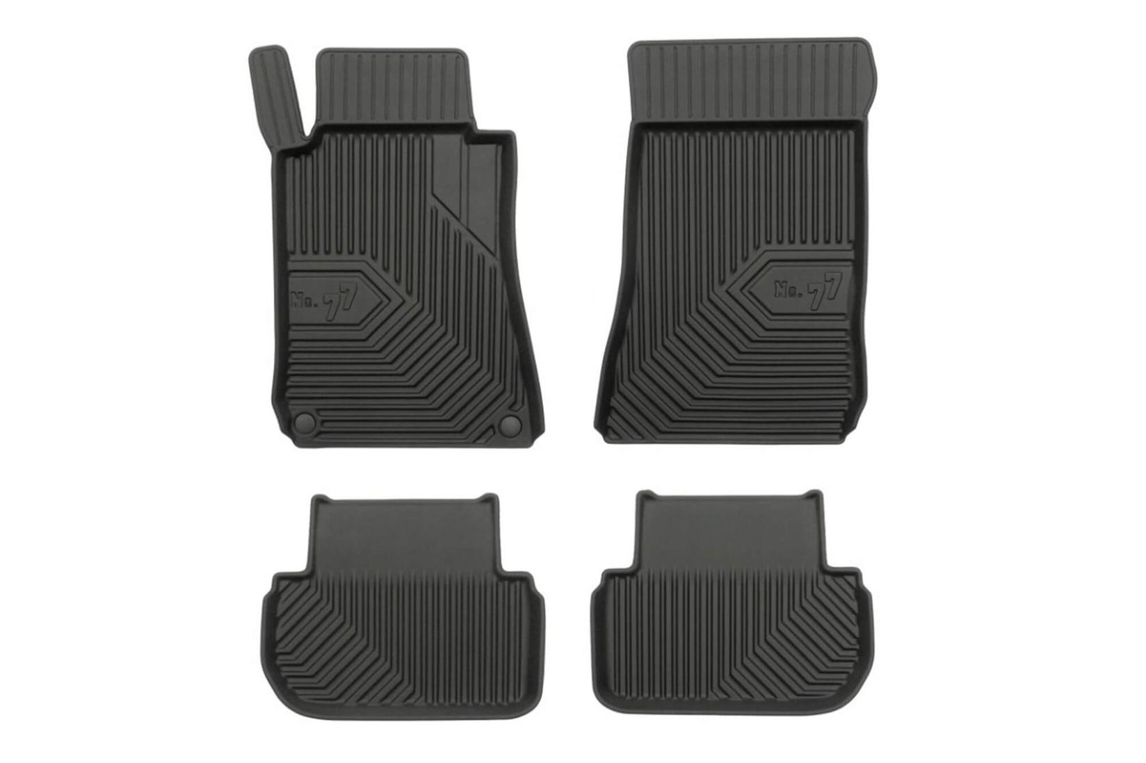 FROGUM 2.5D Гумени патосници модел 77 за Mercedes CLK C209 2002-2009 4 дела црни