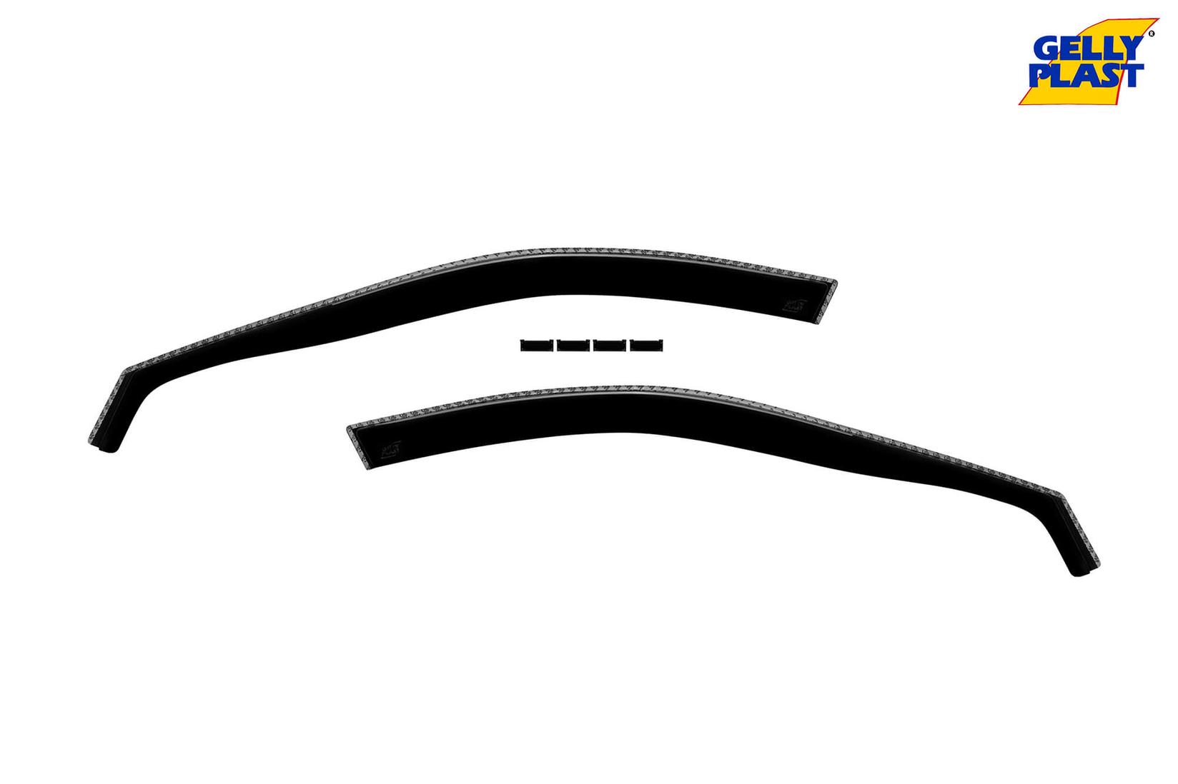 GELLYPLAST Предни ветробрани Gelly Plast за Volvo S40 1996-2004 со 4/5 врати, црни 2 бројки