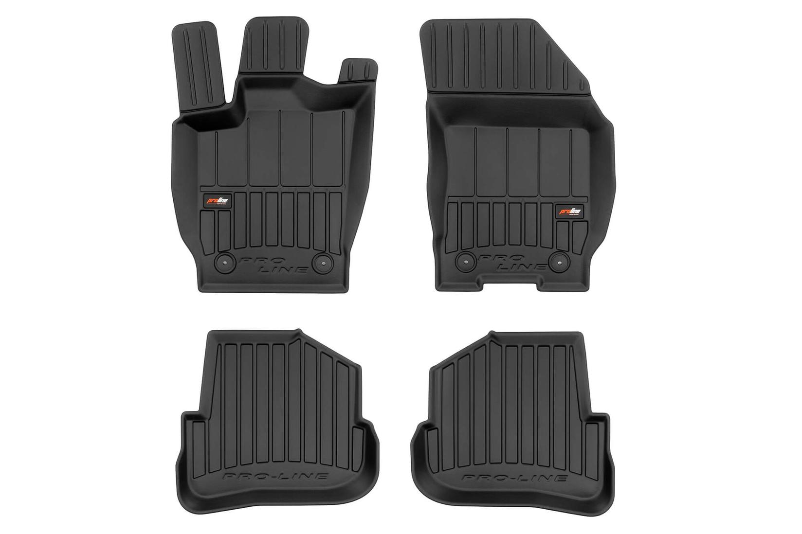 FROGUM 3D Гумени патосници за Audi A1 Sportback 2010-2014 4 дела црни